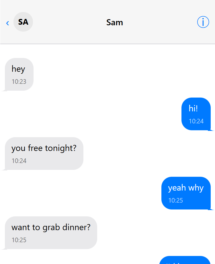 iOS Two-Person Chat Example